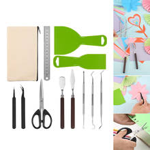 12Pcs Craft Weeding Tools Set Craft Vinyl Tools for Weeding Vinyl Cricut DIY Art Craft Projects 2024 - buy cheap