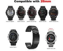 Correa de repuesto para reloj Garmin Fenix 6Xpro, de aleación de titanio, 22MM y 26MM, de ajuste rápido 2024 - compra barato