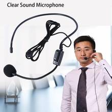 Auriculares con micrófono profesional para amplificador de voz, altavoz con conector de 3,5mm 2024 - compra barato