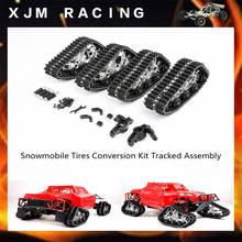 Kit de conversión de neumáticos de moto de nieve, banda de oruga para 1/5 Losi 5ive-T Rofun Rovan LT Km X2, piezas de coche Rc 2024 - compra barato