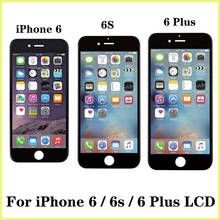 Pantalla LCD AAA para iPhone 6 6S 6Plus, montaje de pantalla LCD para iPhone 6 6S 6Plus, reemplazo de pantalla LCD sin píxeles muertos 2024 - compra barato