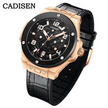 CADISEN New Automatic Mechanical Watch Men Luxury Brand Sports Waterproof Watches Sapphire Wristwatch Japan NH35A Relojes Hombre 2024 - buy cheap