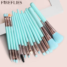 15 Pcs/set Makeup Brushes Set Eye Shadow Blending Eyeliner Eyelash Eyebrow Brush Fluorescent Series Beauty Tool 2024 - buy cheap