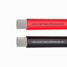 8 AWG Электрический провод кабель батареи [1,5 м черный и 1,5 м красный] 8 СРГ-1650 прядей луженой медной проволоки, припой через быстро 2024 - купить недорого