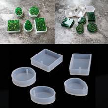 5pcs DIY Silicone Mould Craft Mold For Resin Necklace Jewelry Pendant Making Candle Mold Soap Making Cake Decorations 2024 - buy cheap