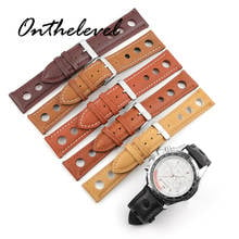 Onthelevel fashion Watch Band Genuine Leather straps 18mm 20mm 22mm woman watch accessories men High Quality Watchbands 2024 - buy cheap