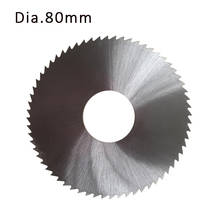2pcs/lot Dia.80mm*0.4-2mm Hole 22mm HSS Circular Saw Blade/Cutting-off Saws/Saw Blade Milling Cutter M2 Material 2024 - buy cheap