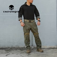 Emersongear-camisetas tácticas de combate G3 para hombre, conjunto de uniforme de asalto, ropa de entrenamiento, Tops, deportes, senderismo, Airsoft, FG 2024 - compra barato