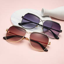 Солнцезащитные очки для вождения, женские дизайнерские солнцезащитные очки, стильные металлические женские очки с защитой UV400, очки для отдыха, солнцезащитные очки 2024 - купить недорого