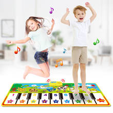7 Styles Big Educational Electronic Baby Toy Gift Baby Fun Cartoon Music Crawling Blanket Game Mat Early Educational Toys Carpet 2024 - buy cheap