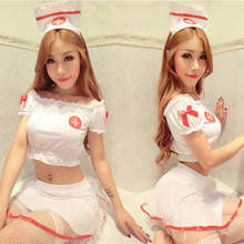 Pleated Skirt Cosplay Nurse Sexy Lingerie Uniforms Sexy Costumes Women Sex Products Sexy Underwear Role Play Erotic 2024 - buy cheap
