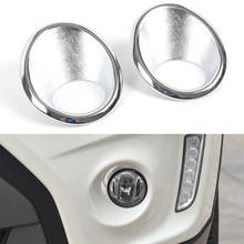 Chrome Front Fog Light Lamp Frame Trim Cover For Suzuki Vitara 2016 2017 2018 2019  Car Detector Stick Styling 2024 - buy cheap