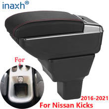 Car Armrest For Nissan Kicks Armrest box 2016-2021 Interior Parts special Retrofit parts Center Storage box Car Accessories USB 2024 - buy cheap