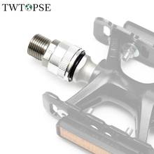 TWTOPSE 17.4g Titanium Bicycle Pedal Adapter For MKS EZY Pedals ACE Pedal For Brompton Folding Bike Quick Release Pedals Mount 2024 - buy cheap