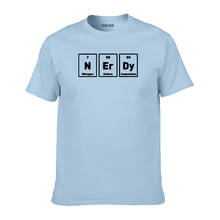 TARCHIA-camisetas con estampado de NERDY para hombre, camisa de manga corta de 0-Cuello, de algodón, informal, a la moda, verano, 2022 2024 - compra barato