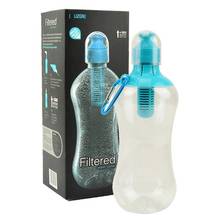 Water Bobble Hydration Filter Bottle Outdoor Portable Filtered Drinking Bottles with Built-In Carbon Filter Carbon  #2 2024 - buy cheap