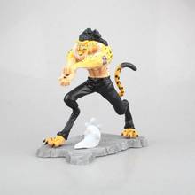 Аниме One Piece roblucci Leopard Ver ПВХ экшн-фигурка Коллекционная модель кукла игрушка 22 см 2024 - купить недорого