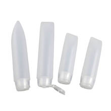 Tubo de plástico suave para maquillaje, crema de emulsión rellenable, 30x30g, 50g 2024 - compra barato