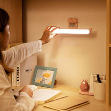 Luces LED nocturnas para armario, con alimentación USB Luz Portátil, atenuación táctil, ajuste de brillo, dormitorio, armario, cocina, lámpara de noche 2024 - compra barato