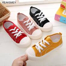 Children's Canvas Shoes 2020 Spring Toddler Shoes Boys Sneakers Girls Canvas Shoes Breathable Kids Flats Casual Shoes Loafers 2024 - buy cheap