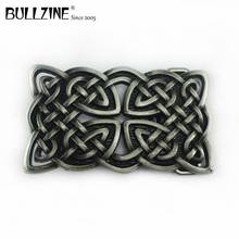 Bullzine zinc alloy western celtic cross belt buckle  2 colors available FP-03368 cowboy jeans gift belt buckle drop shipping 2024 - buy cheap