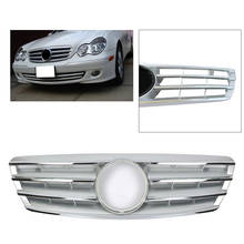 Car Grille Grill For Mercedes Benz C-Class W203 C280 C320 C240 C200 W204 C180 C200 C260 C63 2000 2001 2002 2003-2006 w/ Emblem 2024 - buy cheap