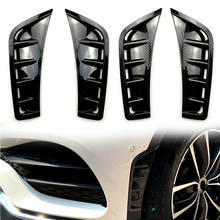 2Pcs Car Styling Front Wheel Air Vent Hood Fender Decorative Cover Trims For Mercedes-Benz GLC-Class 2020 X253 GLC260 GLC300 2024 - buy cheap