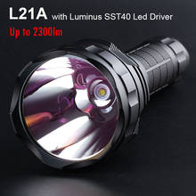 Convoy-Linterna Led L21A con Luminus SST40, La Linterna más potente y Ultra brillante, para trabajo, acampada y caza, 21700 2024 - compra barato