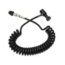 HPAT Paintball Thick Coil Remote Hose with Quick Disconnect 2024 - buy cheap