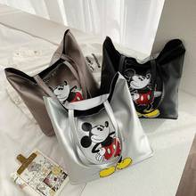 Disney cartoon Mickey Mouse mini large-capacity school bag lady girl shopping bag shoulder bag fashion handbag 2024 - buy cheap
