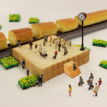 P8712 40pcs ALL Standing Pose Assorted HO Scale Model Train Street People Figure NEW 2024 - buy cheap