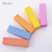 5pcs/lot Nail Polisher Sanding Block 4 Sides Candy Color Nail File Pedicure Manicure Care Tools For Acrylic UV Gel 2024 - buy cheap