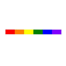 Pegatina creativa del arco iris del orgullo Gay para coche, accesorios de vinilo de PVC de 16cm x 2cm, calcomanía de estilo para motocicleta 2024 - compra barato
