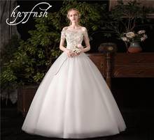 New Summer Luxury Wedding Dress Short Fashion Elegant Sexy Off The Shouider Vestido De Noiva Lace Embroidery Gowns Plue SizeC31 2024 - buy cheap