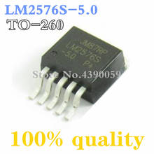 100 piezas LM2576S-5.0 TO263 LM2576SX-5.0 TO-263 LM2576-5.0 5V 2024 - compra barato