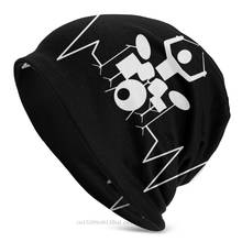 Bonnet Hats Heavy Metal 1960s Punk Men Women's Knitted Hat Drummer Heartbeat Pulse Line Percussion Winter Skullies Beanies Caps 2024 - buy cheap