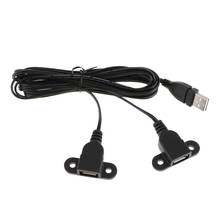 Кабель-адаптер USB 2,0 A Male To 2 Dual USB Female Jack Y Splitter 2024 - купить недорого