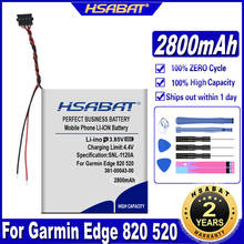 Аккумулятор HSABAT 361-00043-00 1450 мАч для Garmin Edge Explore ore 820 Edge 520 500 200 205 GPS Edge 520 plus Edge820 Edge 820 2024 - купить недорого