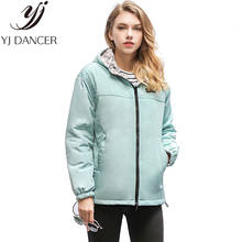 2019 Winter New Fashion Jacket Women Double-sided Wearable Casual Hooded Large Size Overcoat Thin Cotton Coat Women ZZZ150 2024 - buy cheap