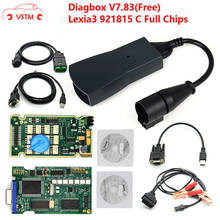 Scanner citroen peugeot lexia pp2000 diagbox, v, full chip, firmware 921815c, lexia 3 2024 - compre barato