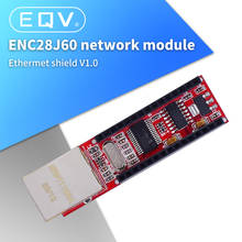 1PCS ENC28J60 Ethernet Shield V1.0 for compatible Nano 3.0 RJ45 Webserver Module 2024 - buy cheap
