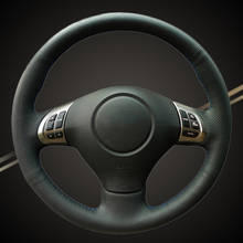 Trenza de coche en la cubierta del volante para Subaru Forester 2008-2012 Impreza 2008-2011 Legacy 2008-2010 Exiga 2 cubiertas de rueda de coche 2024 - compra barato
