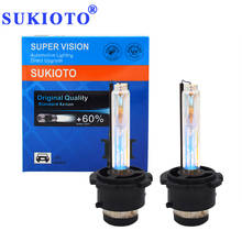 SUKIOTO 2PCS 12V 35W D2S Car Auto HID Xenon Light Lamp 55W D2S 3000K 4300K 5000K 6000K 8000K 10000K 12000K D2R Xenon Lamp Bulb 2024 - buy cheap