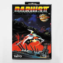 Darius II 16bit MD Game Card For Sega Mega Drive/ Genesis with Retail Box 2024 - buy cheap