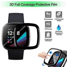 3D Arc Edge Film For Fitbit Versa 3 & Sense Soft HD Clear Screen Protector For Versa 2 Full Coverage Protective Film (Not Glass) 2024 - buy cheap