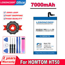 LOSONCOER-batería HT50 de 7000mAh para teléfono móvil HOMTOM HT50, batería + llegada rápida 2024 - compra barato