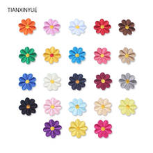TIANXINYUE flower patches embroidery patch iron on bag patch DIY patches for clothing 2024 - buy cheap