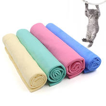 Pet Dog Cat Bath Towel Super Absorbent Washable Soft Cleaning Wipes Drying Towels For Small Medium Large Dogs 2024 - купить недорого