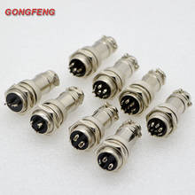 1Set New 16mm GX16 Aviation Socket Plug Cable Connector Aviation Socket 2-10 Core Aviation Plug Connector Special Free Shipping 2024 - buy cheap