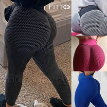FITTOO Grid Tights Yoga Pants Women Seamless High Waist Leggings Breathable Gym Fitness Push Up Clothing Girl Yoga Pant 2024 - buy cheap